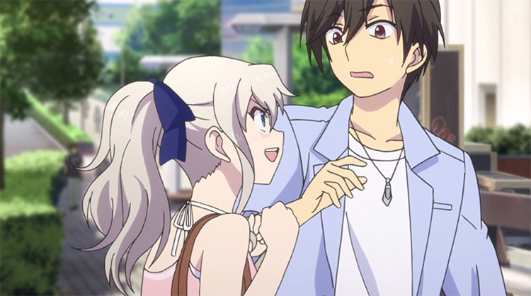 Yuu Otosaka et Nao Tomori sur Charlotte