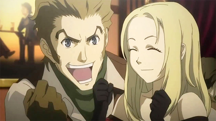 Isaac Dian et Miria Harvent Capture d'écran de l'anime Baccano