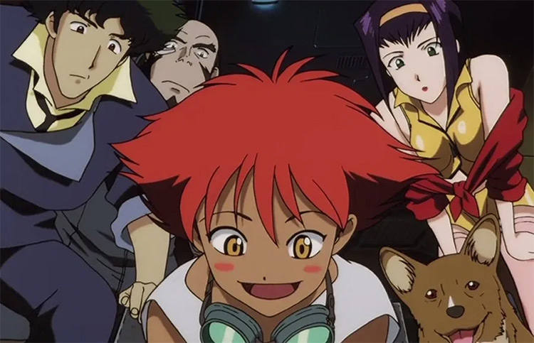 Capture d'écran de l'anime Cowboy Bebop