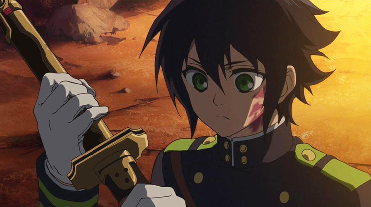 Kazuto Kirigaya dans l'anime Sword Art Online.