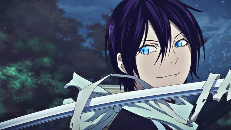 Yato dans l'anime Noragami Aragoto