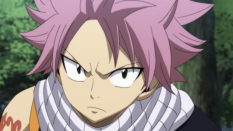 Natsu Dragneel Capture d'écran de l'anime Fairy Tail