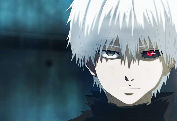 Ken Kaneki Capture d'écran de l'anime Tokyo Ghoul