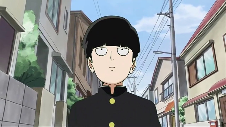 Shigeo Kageyama de l'anime Mob Psycho 100.