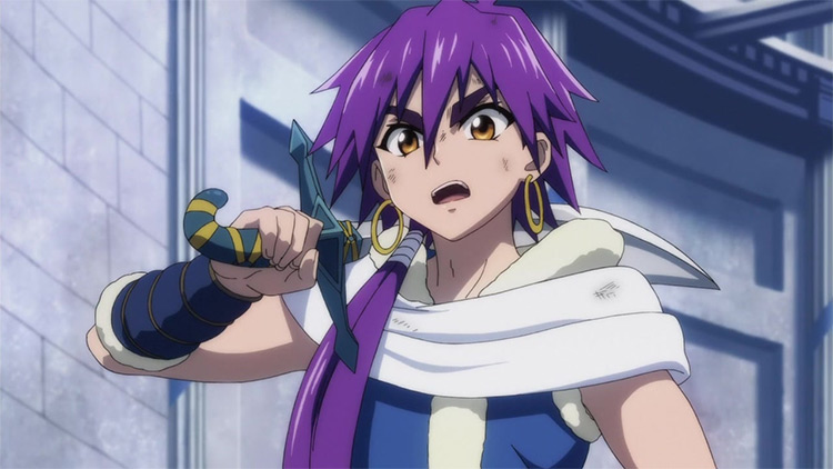 Sinbad de l'anime Magi : l'aventure de Sinbad.