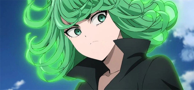 Tatsumaki de l'anime One Punch Man.