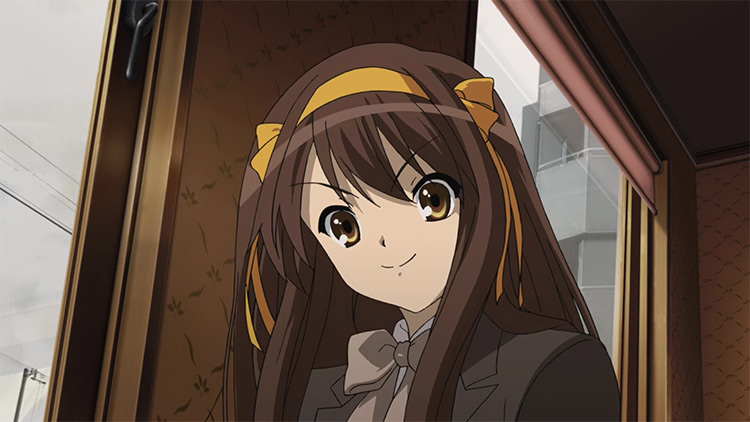 Haruhi Suzumiya de l'anime La Mélancolie de Haruhi Suzumiya.