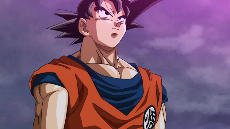 Capture d'écran de l'anime Dragon Ball Super par Son Gokuu.