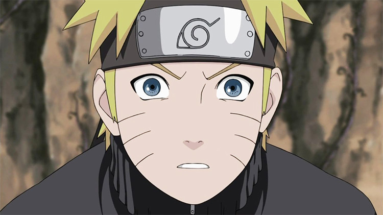 Naruto Uzumaki dans l'anime Naruto : Shippuden.