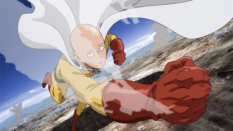 Saitama de l'anime One Punch Man