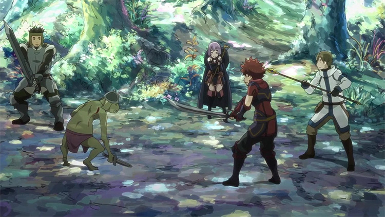 Goblin Fight screenshot Grimgar of Fantasy of Ash