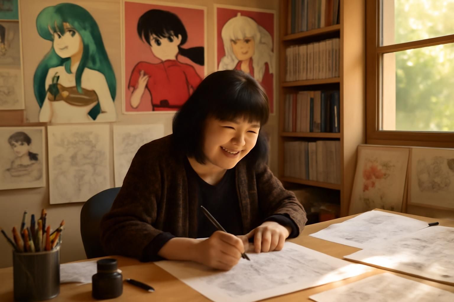 Découvrez la biographie de Rumiko Takahashi, ses œuvres emblématiques telles que Ranma ½ et Inuyasha, ainsi que les dernières actualités concernant cette mangaka incontournable.