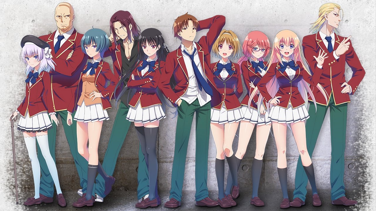 Illustration de Kiyotaka Ayanokoji et Suzune Horikita en style anime