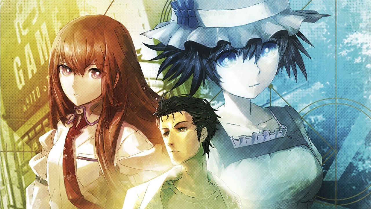 Rintaro Okabe et Kurisu Makise dans une illustration d’anime