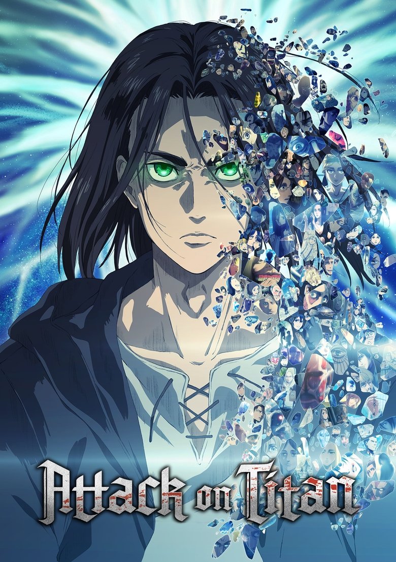 Eren Yeager et Mikasa Ackerman en illustration d’anime fidèle