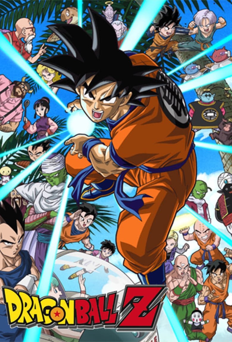 Illustration anime de Goku, Gohan, Goten et Vegeta fidèle à l’original