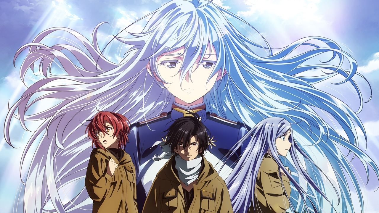 Image de Lena et Shinei de l'anime 86 Eighty Six en style japonais