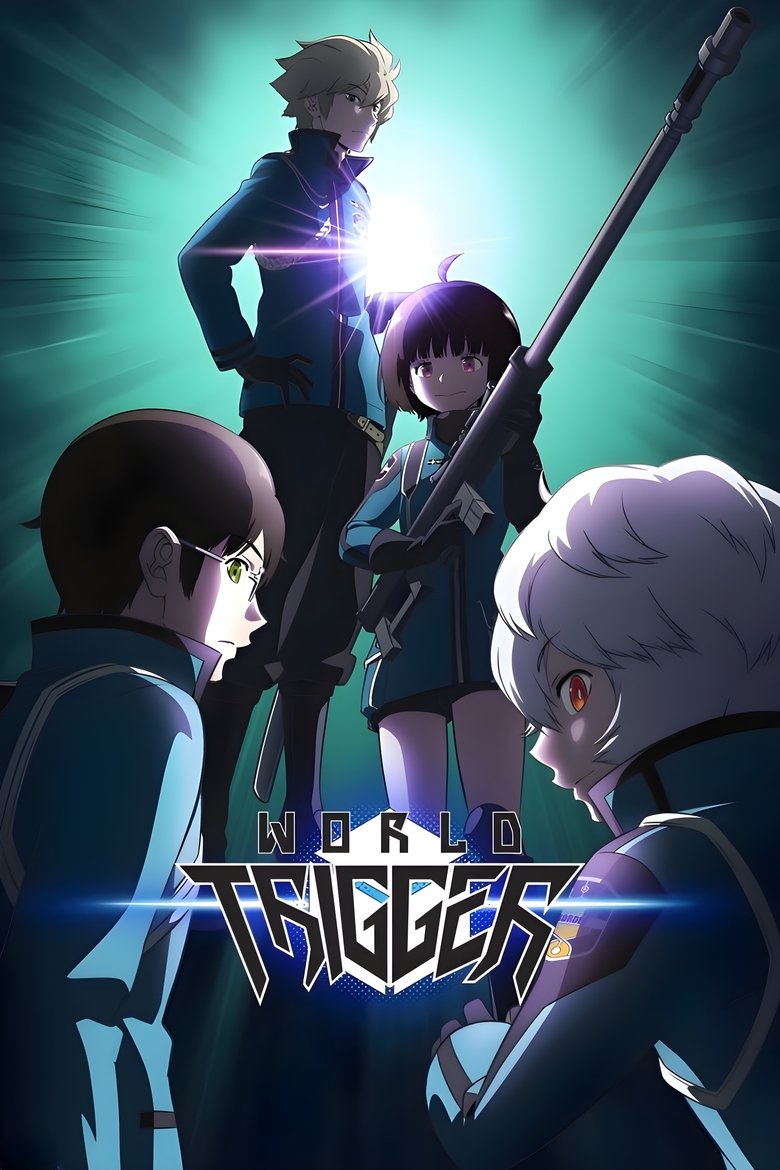 Personnages Chika Amatori et Yuuichi Jin de World Trigger en style anime