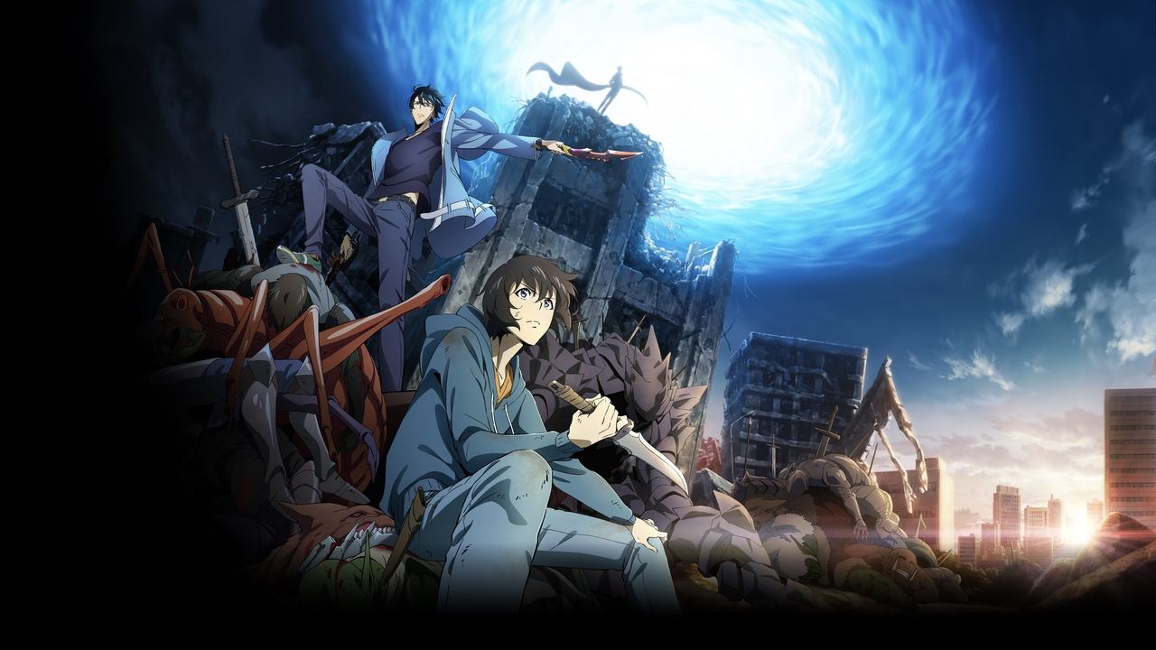 Illustration de Solo Leveling avec Shun Mizushino et Kenta Morobishi