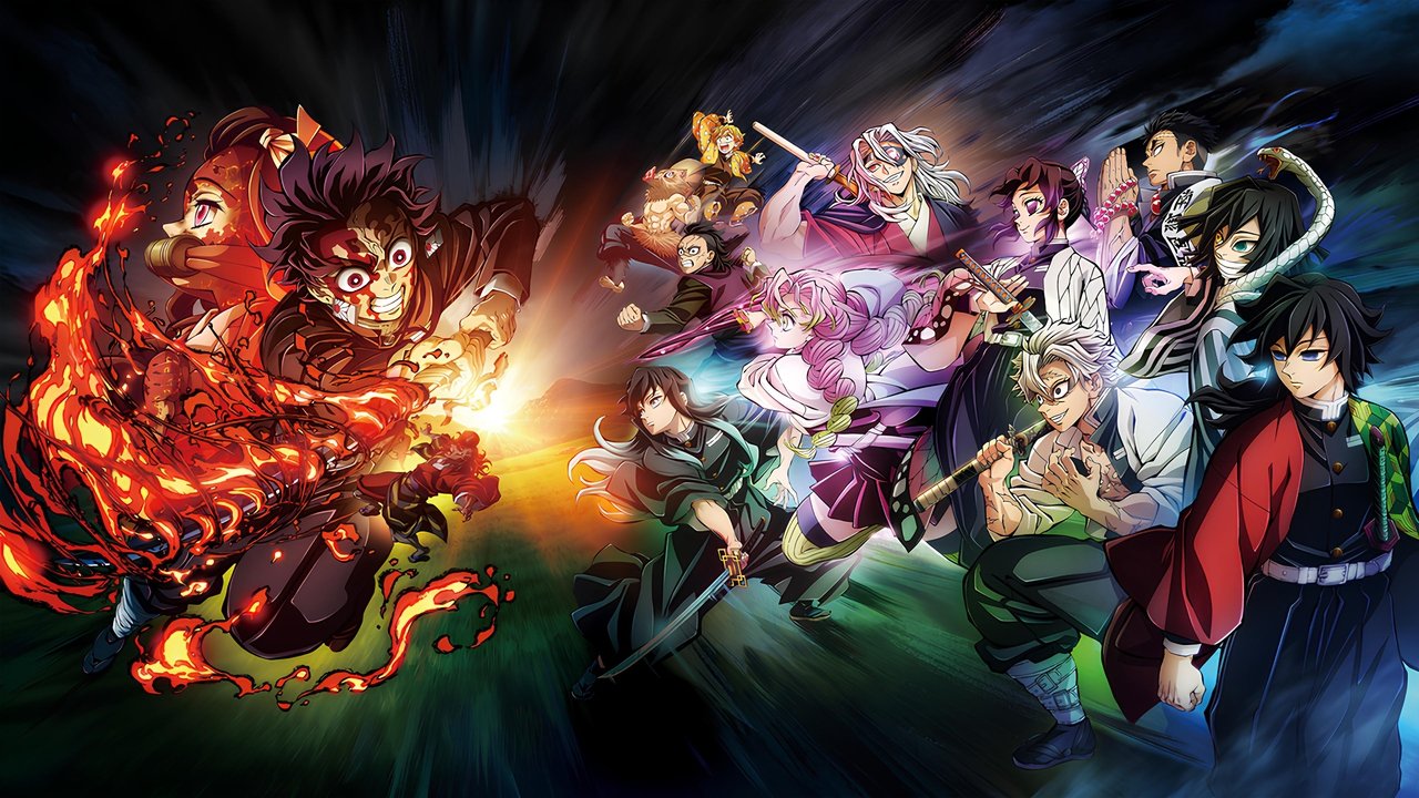 Tanjiro et Nezuko Kamado dans une illustration d’anime fidèle