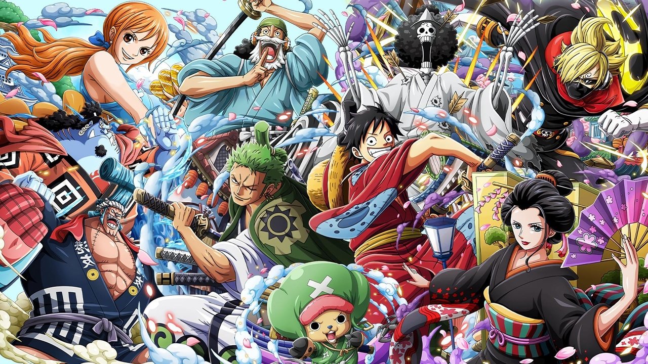 Image de Luffy et Zoro dans le style original de l’anime One Piece