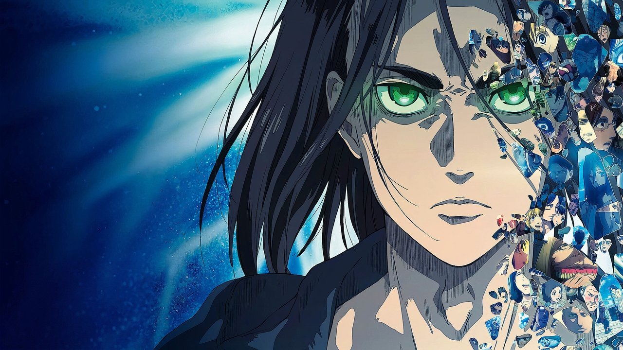 Eren Yeager et Mikasa Ackerman en illustration d'anime fidèle