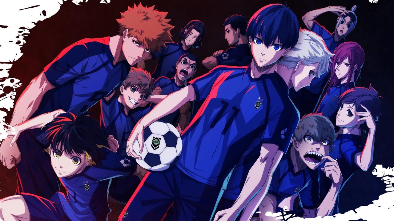 Illustration officielle de Yoichi Isagi et Meguru Bachira de Blue Lock